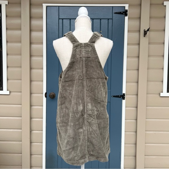Aaron & Amber Corduroy Overall Dress with Pockets Women’s Size M - Picture 3 of 8